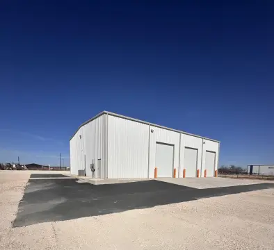 Spacious Yard with New Shop