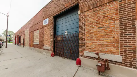 Industrial Building with Overhead Doors