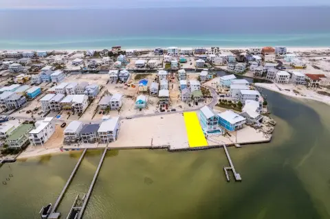 Waterfront Land with Seawall