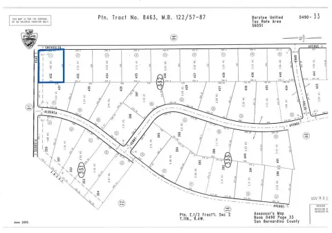 Undeveloped Residential Land in Hinkley