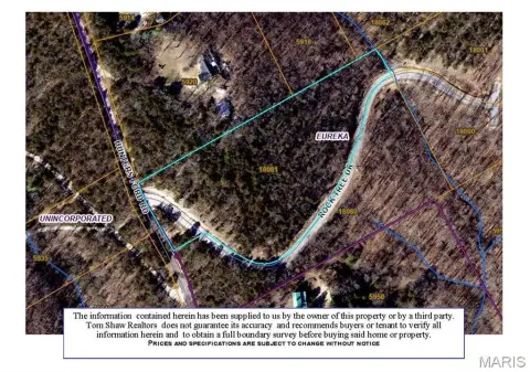 Wooded Residential Land with Road Frontage