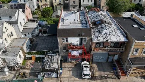 Five-Unit Brick Apartment Building