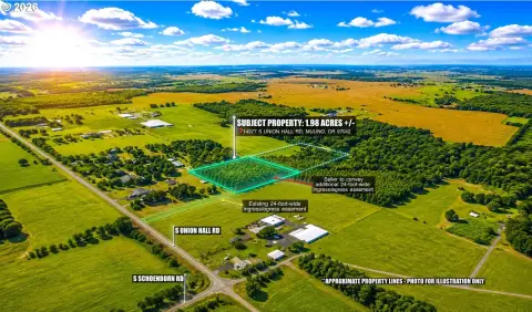 Timbered EFU Farmland Parcel