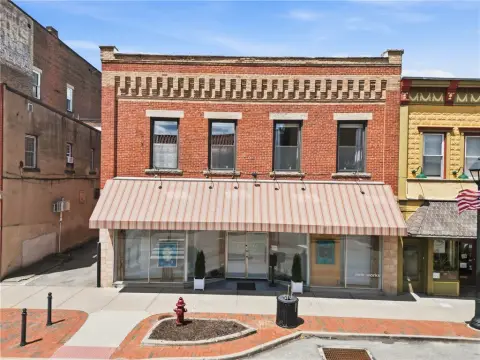 Two-Story Mixed-Use Brick Building