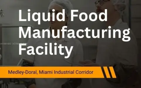 Turn-Key Food Manufacturing Facility