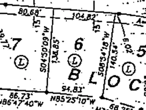 Lakeside Lot with Lake Frontage