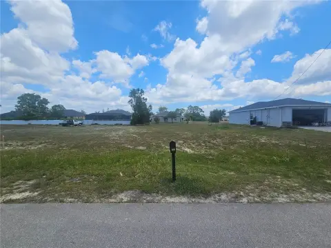 Cleared Homesite in Cape Coral