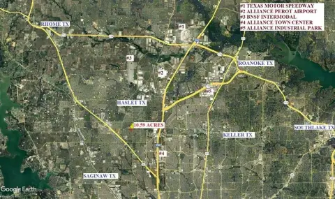 10.59 Acres in Haslet, TX