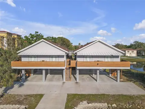 Furnished Duplex with Pond Views