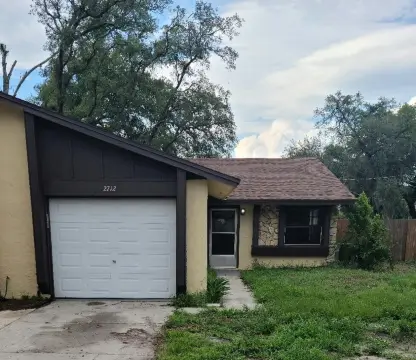 Half Duplex with Single-Car Garage