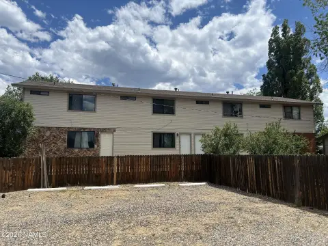 Quadplex with Fenced Backyards