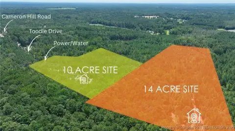 Cameron NC 10-Acre Homesite