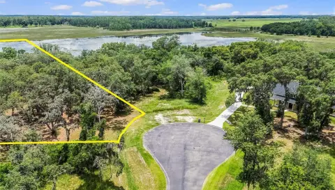 Spectacular Lakefront Lot in Groveland