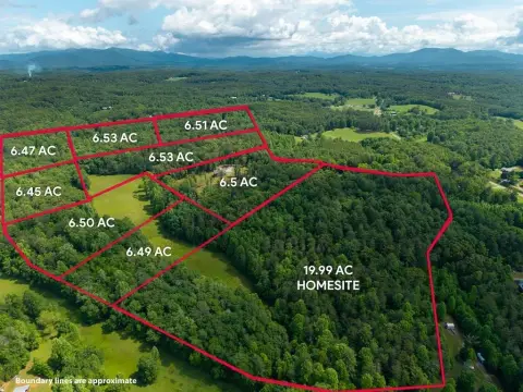 Unrestricted Mountain Acreage with Creek Crossing