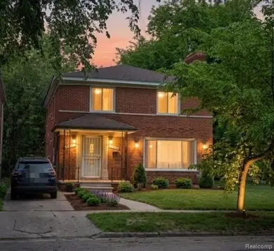Brick Duplex with Garage