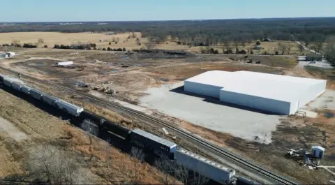 Rail-Served Industrial Land and Warehouse