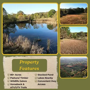 Expansive Acreage with Pond and Trails