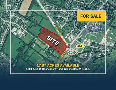 Signalized Corner Commercial Land