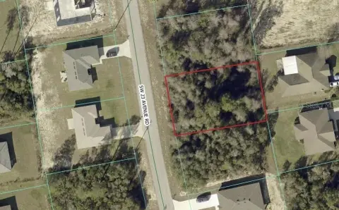 Wooded Homesite in Marion Oaks