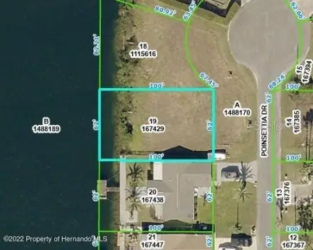 Waterfront Lot in Hernando Beach