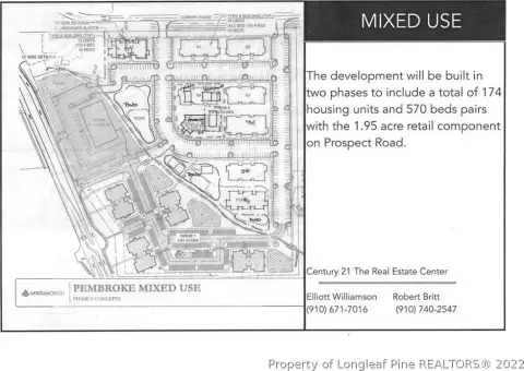 Retail Land Near UNC Pembroke