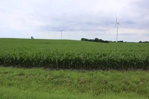 Productive Farmland with Grain Storage