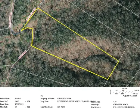 Lake Lure Mountain Retreat Land