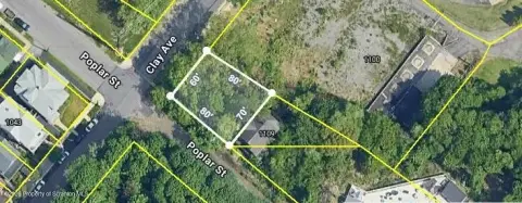 Corner Wooded Lot in Scranton