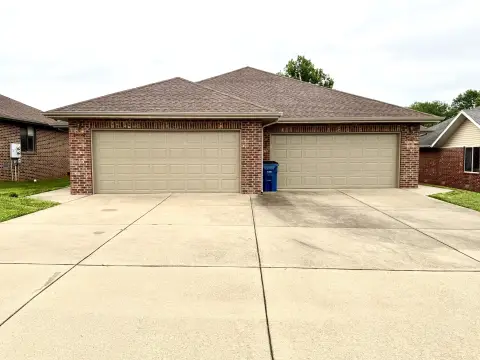 All-Brick Duplex with 2-Car Garage