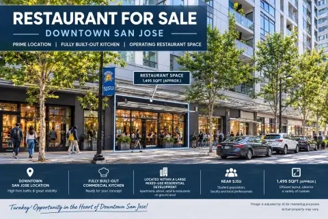 Built-Out Restaurant Space