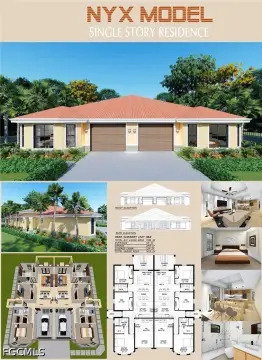 Lehigh Acres Canal-Front Duplex Lot