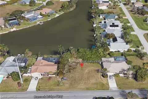 Cape Coral Freshwater Lake Lot