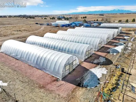 Organic Farm with Greenhouses