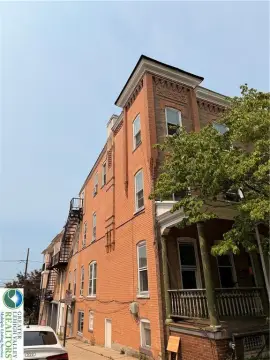 Brick Apartment Building with Laundry