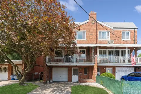 Brick Triplex With Garage