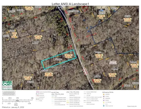 Wooded Lot in Woodleaf, NC