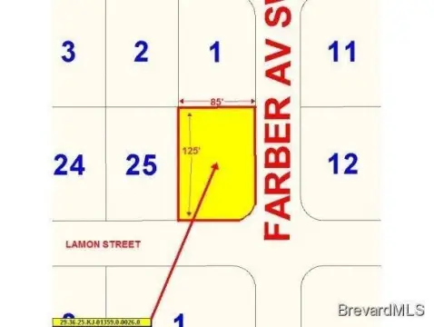 Palm Bay Land For Sale