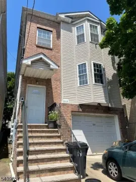 Duplex with Built-In Garage