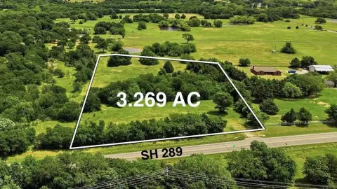 Land on State Highway 289