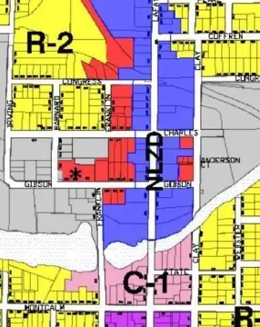 Paved Commercial Land