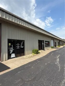 Gym Space with Overhead Doors
