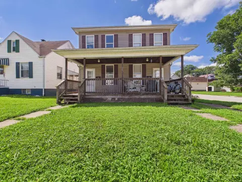 Corner Lot Duplex with Detached Garage