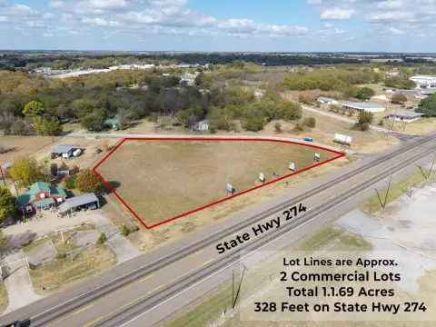 Commercial Land in Kemp, TX