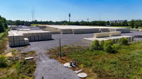 Graveled Commercial Development Land