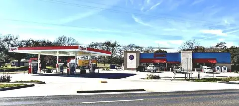 Operating Gas Station on Highway