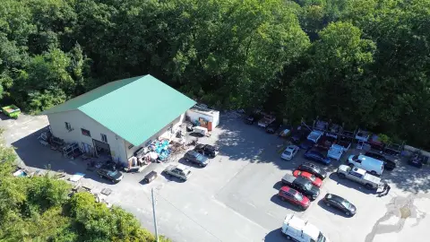 Warehouse with Drive-In Doors