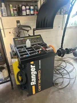 Concrete Block Auto Repair Facility