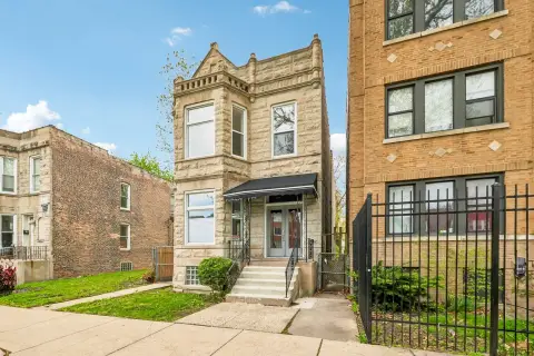 Renovated Greystone Two-Unit Building