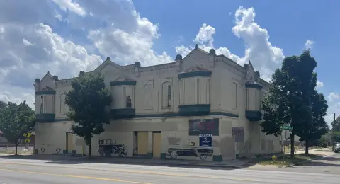 Two-Story Brick Storefront