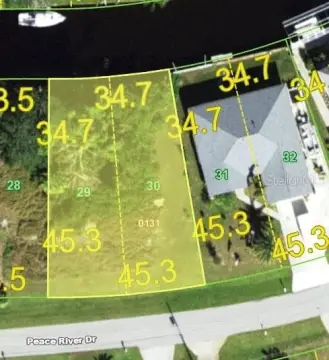 Harbour Heights Canal Front Lot